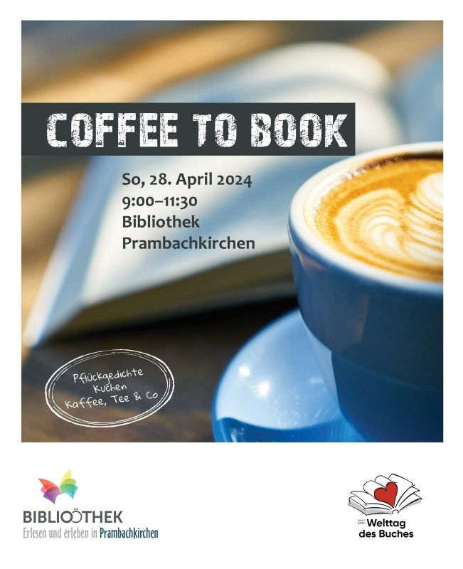 Coffee to Book am 28.4.2024